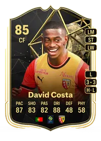 David Costa Team of the Week 85 Overall Rating