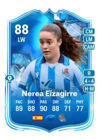 Nerea Eizagirre Fantasy FC 88 Overall Rating