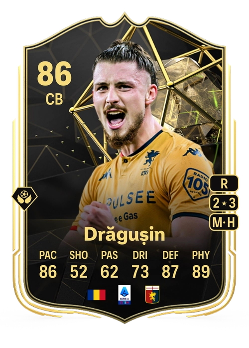 EA FC 24 Radu Drăgușin 86