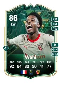 Elye Wahi Winter Wildcards 86 Overall Rating