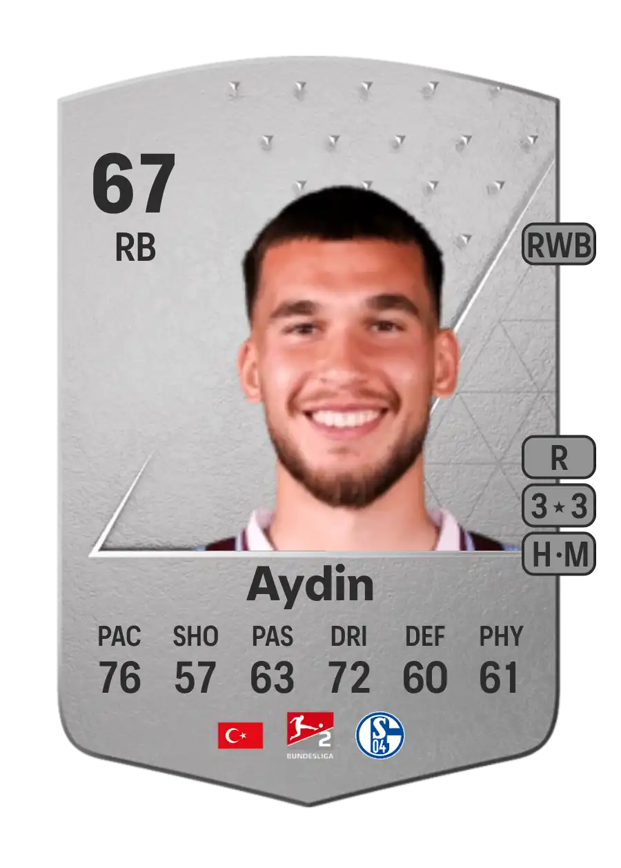 Mehmet Can Aydin Common 67 Overall Rating