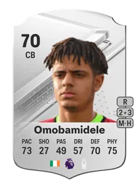 Andrew Omobamidele Rare 70 Overall Rating