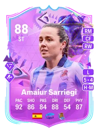 Amaiur Sarriegi Ultimate Birthday 88 Overall Rating