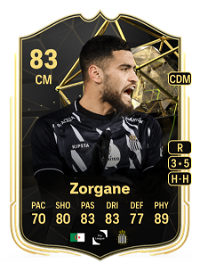 Adem Zorgane Team of the Week 83 Overall Rating