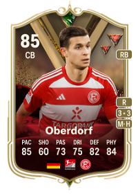 Tim Oberdorf Ultimate Dynasties 85 Overall Rating
