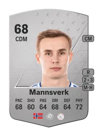 Sivert Mannsverk Common 68 Overall Rating