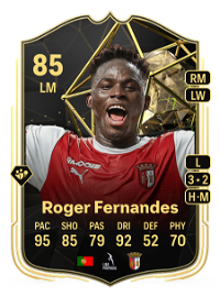 Roger Fernandes Team of the Week 85 Overall Rating