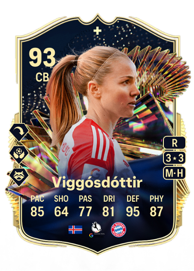 EA FC 24 Glódís Perla Viggósdóttir Team of the Season Plus
