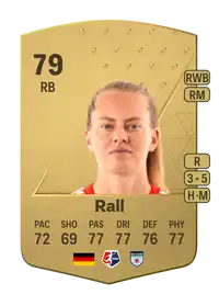 Maximiliane Rall Common 79 Overall Rating