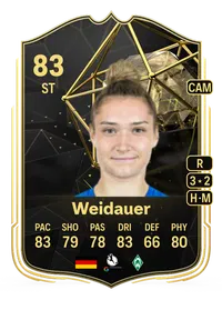 Sophie Weidauer Team of the Week 83 Overall Rating