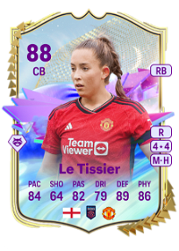 Maya Le Tissier Future Stars 88 Overall Rating
