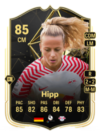 Jenny Hipp Team of the Week 85 Overall Rating