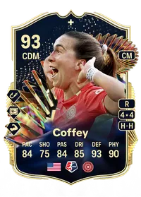 Sam Coffey Team of the Season Plus 93 Overall Rating