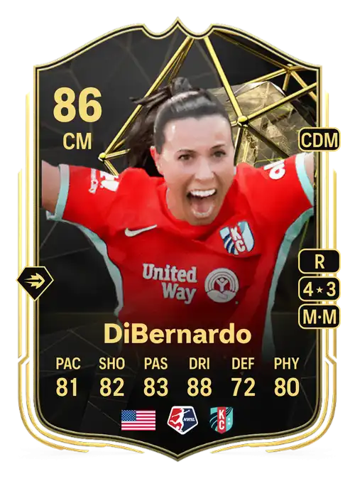 EA FC 24 Vanessa DiBernardo 86