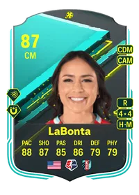 Lo'eau LaBonta Moments 87 Overall Rating