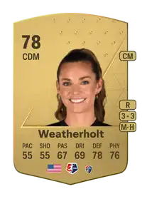 Dani Weatherholt Common 78 Overall Rating