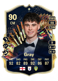 Archie Gray Team of the Season Plus 90 Overall Rating