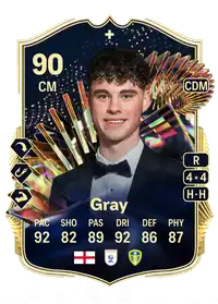 Archie Gray Team of the Season Plus 90 Overall Rating