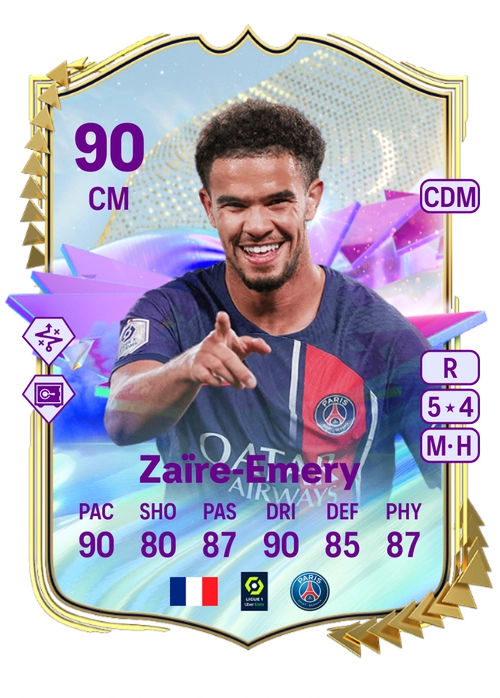 EA FC 24 Warren Zaïre-Emery 90