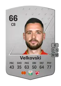 Darko Velkovski Common 66 Overall Rating