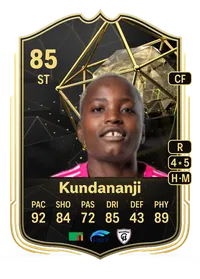 Racheal Kundananji Team of the Week 85 Overall Rating