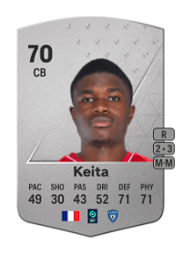 Cheick Keita Common 70 Overall Rating