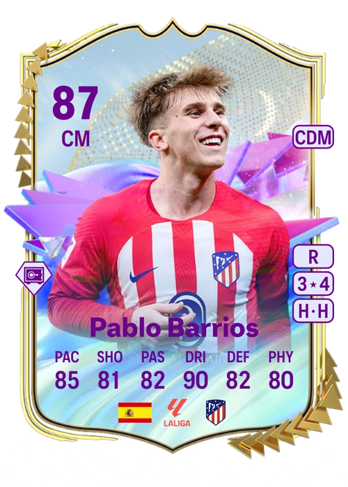 EA FC 24 Pablo Barrios 87