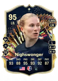 Jenna Nighswonger Team of the Season Plus 95 Overall Rating