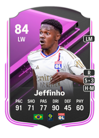 Jeffinho Dynamic Duos 84 Overall Rating