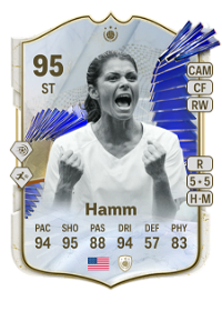 Mia Hamm TOTY ICON 95 Overall Rating