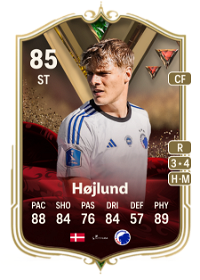 Emil Højlund Ultimate Dynasties 85 Overall Rating