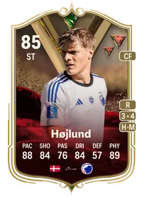 Emil Højlund Ultimate Dynasties 85 Overall Rating