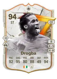 Didier Drogba GOLAZO ICON EA FC 24 - 94 - Rating and Price | FifaUTBin