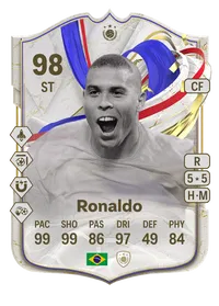 Ronaldo Greats of the Game Icon 98 Overall Rating