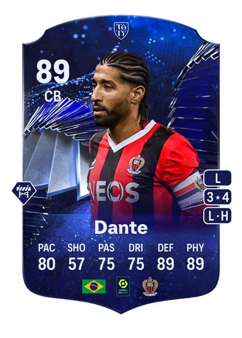 EA FC 24 Dante 89