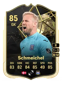 Kasper Schmeichel Team of the Week 85 Overall Rating