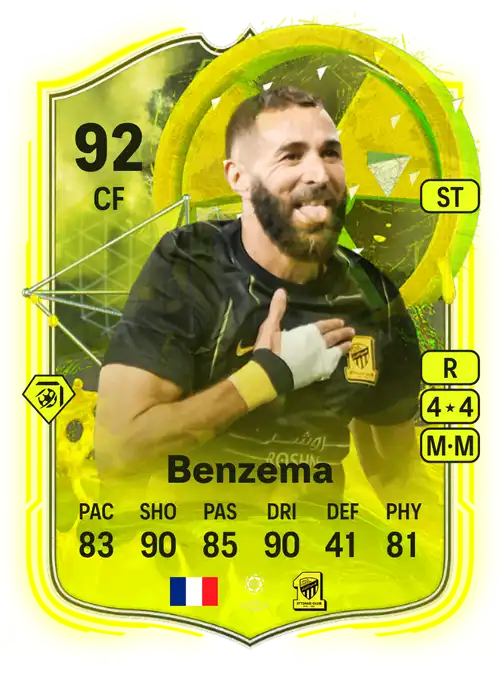 EA FC 24 Karim Benzema 92