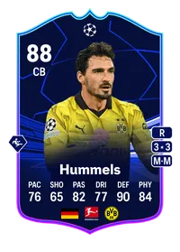 Mats Hummels UEFA EUROPA LEAGUE TEAM OF THE TOURNAMENT 88 Overall Rating