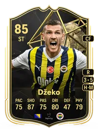 Edin Džeko Team of the Week 85 Overall Rating