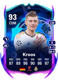 Toni Kroos UCL Road to the Final 93 Overall Rating