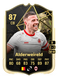 Toby Alderweireld Team of the Week 87 Overall Rating