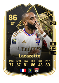 Alexandre Lacazette Team of the Week 86 Overall Rating