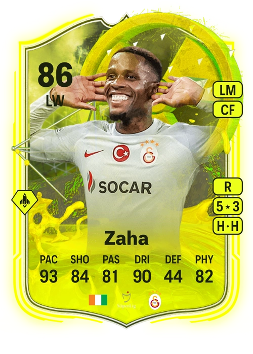 EA FC 24 Wilfried Zaha 86