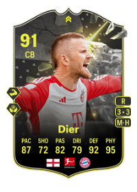 Eric Dier Showdown Plus 91 Overall Rating
