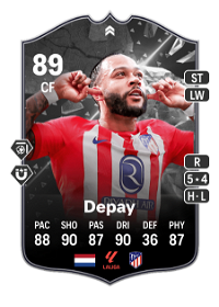 Memphis Depay SHOWDOWN 89 Overall Rating