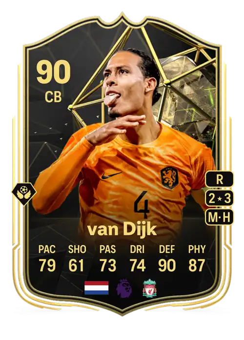 EA FC 24 Virgil van Dijk 90