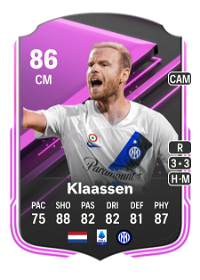 Davy Klaassen Dynamic Duos 86 Overall Rating