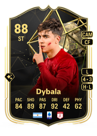 Paulo Dybala Team of the Week 88 Overall Rating