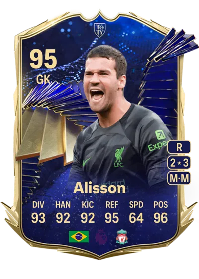 EA FC 24 Alisson Team of the Year