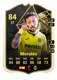 Morales Team of the Week 84 Overall Rating